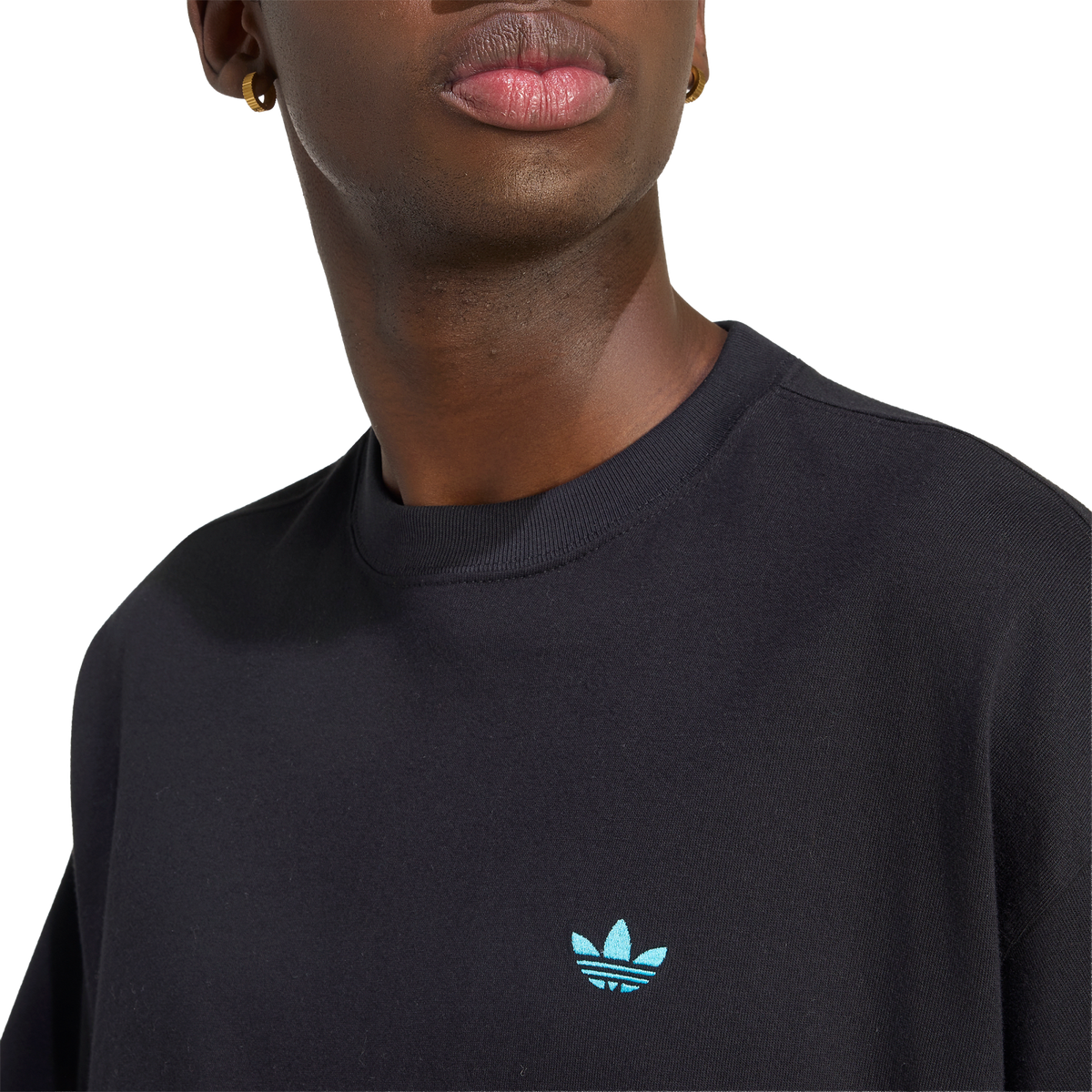 adidas Essentials T-Shirt Black Blue – KS9781-S – product view 3