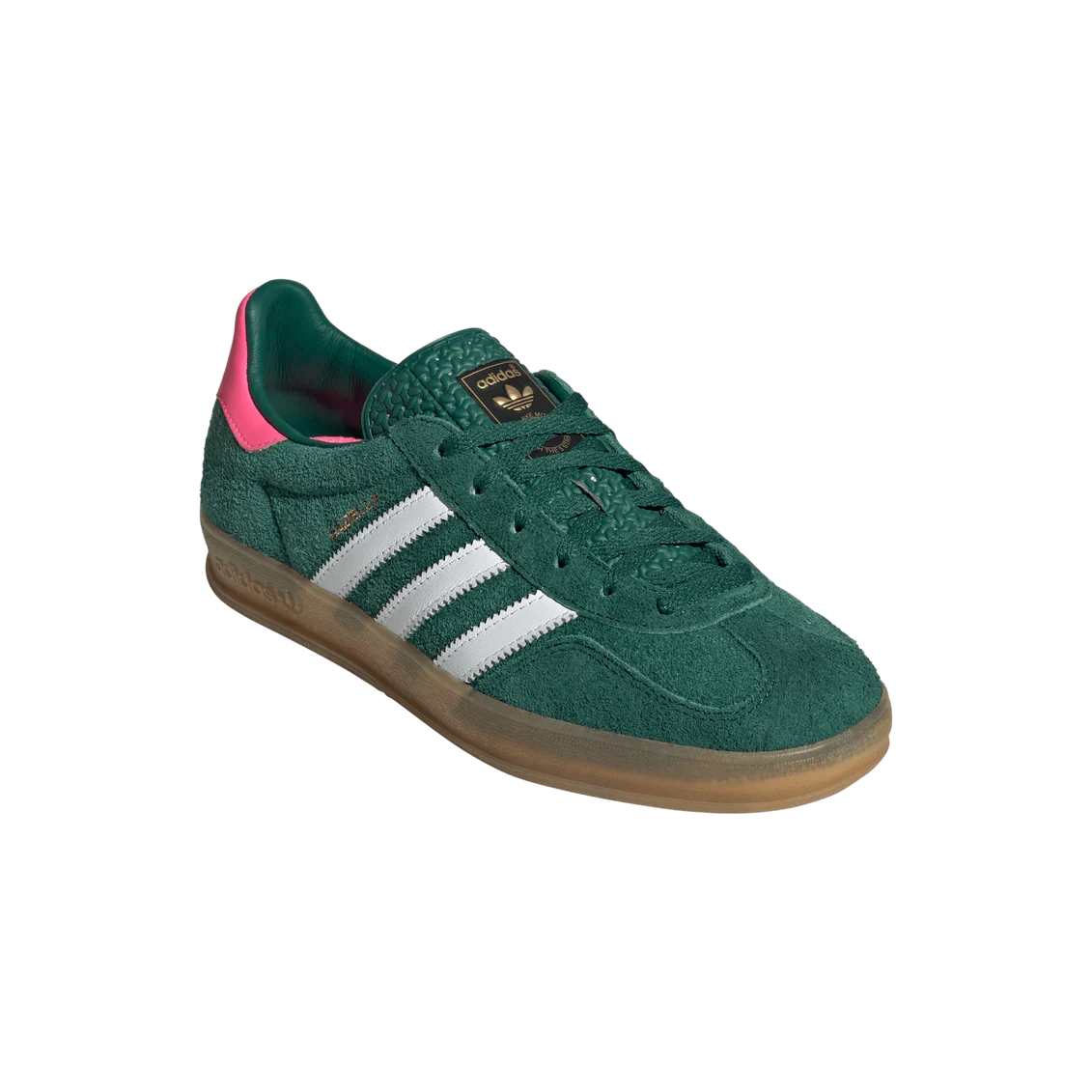 adidas Gazelle Indoor Collegiate Green Lucid Pink (Women's)