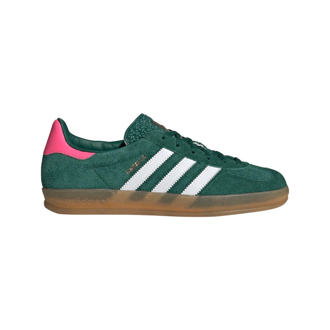 adidas Gazelle Indoor Collegiate Green Lucid Pink (Women's)