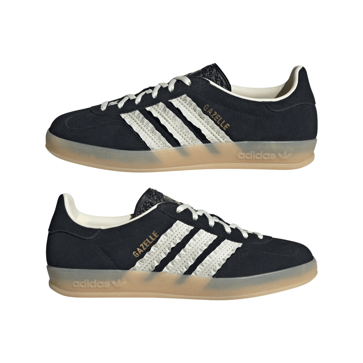 adidas Gazelle Indoor Core Black Cream White Gum (Women's) – JS1412-36 – product view 2