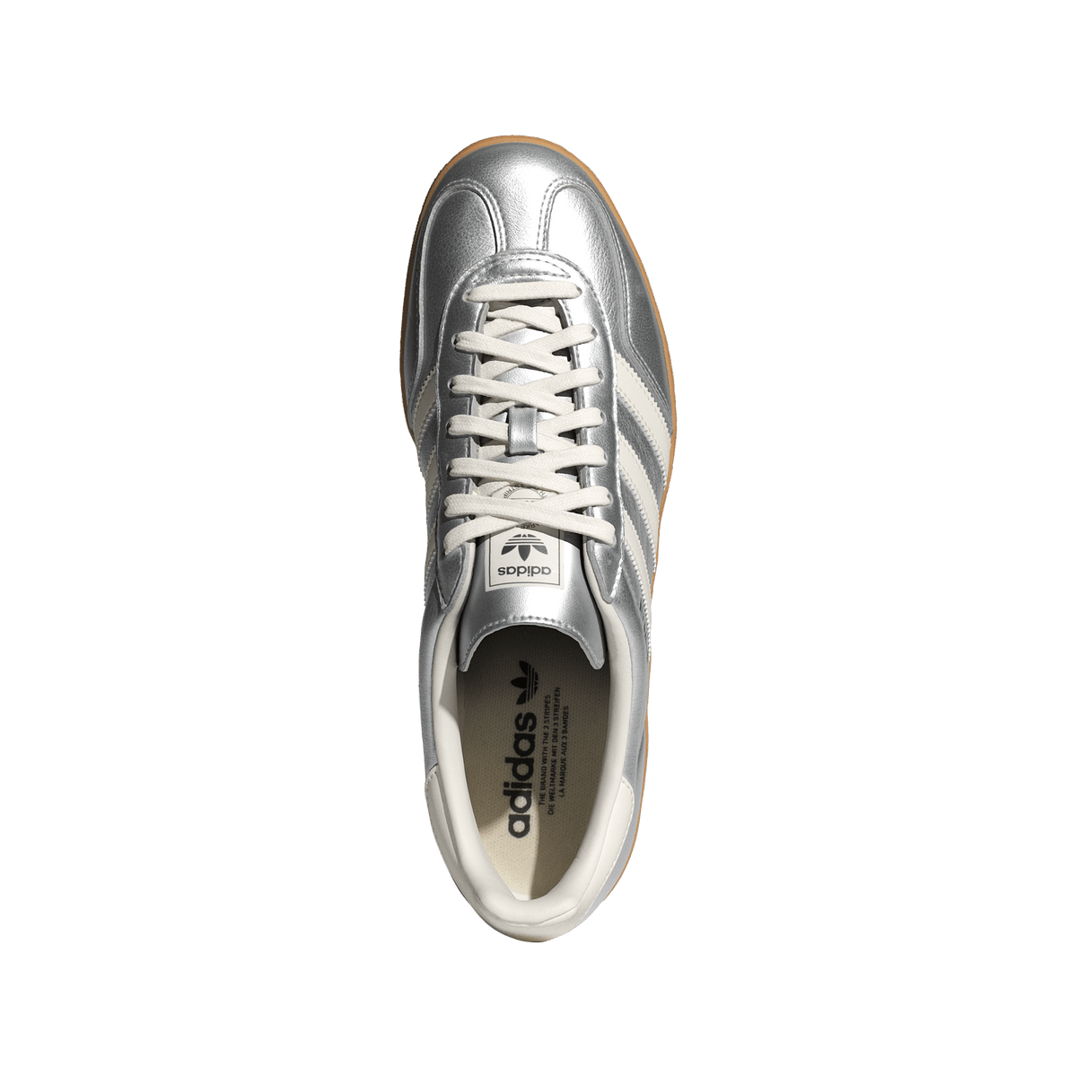 adidas Gazelle Indoor Silver Metallic Core White – JR1206-43-1-3 – product view 3