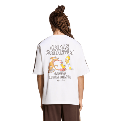 adidas Little Santas Helper Graphic T-Shirt White – LG5060-XL – product view 2