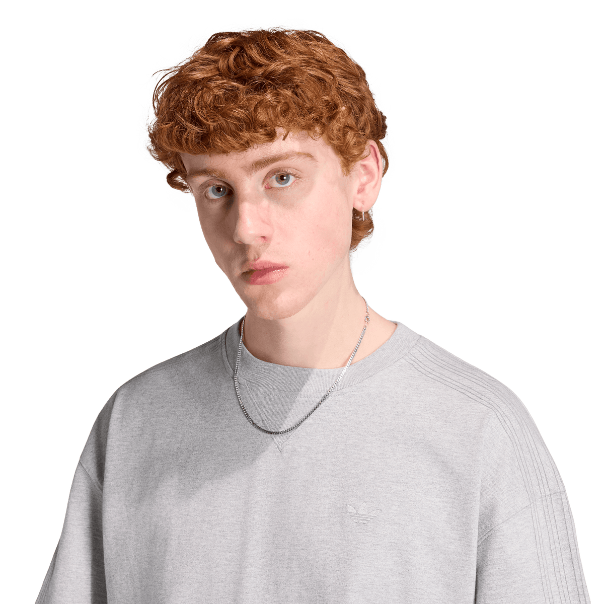 adidas Premium Essentials T-Shirt Medium Grey Heather – KR4527-S – product view 3