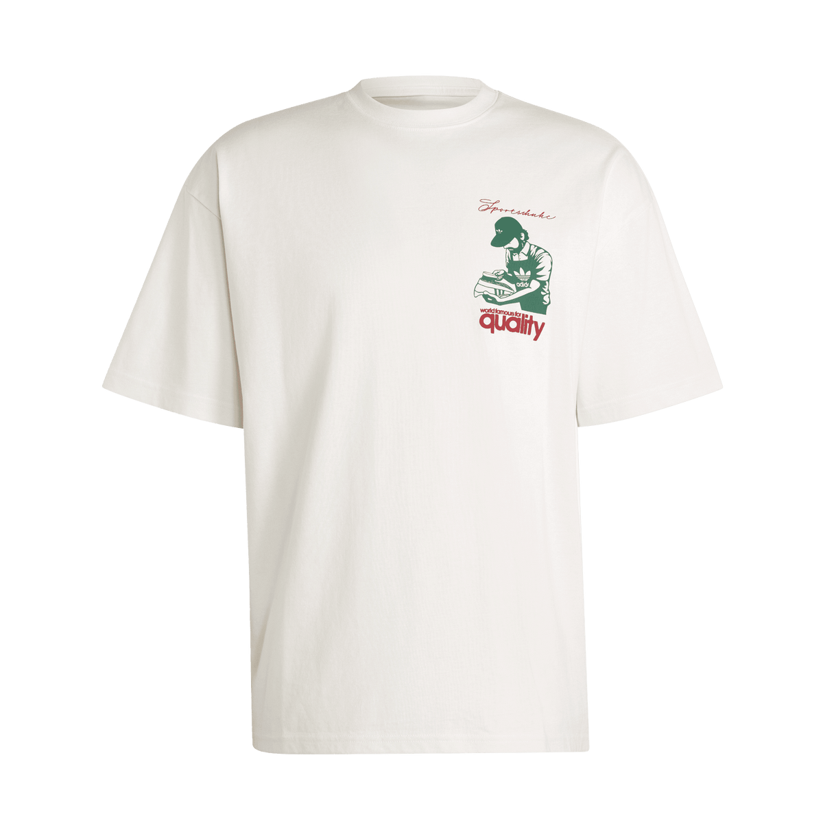 adidas Quality Tee Cloud White – IA5976-S – product image