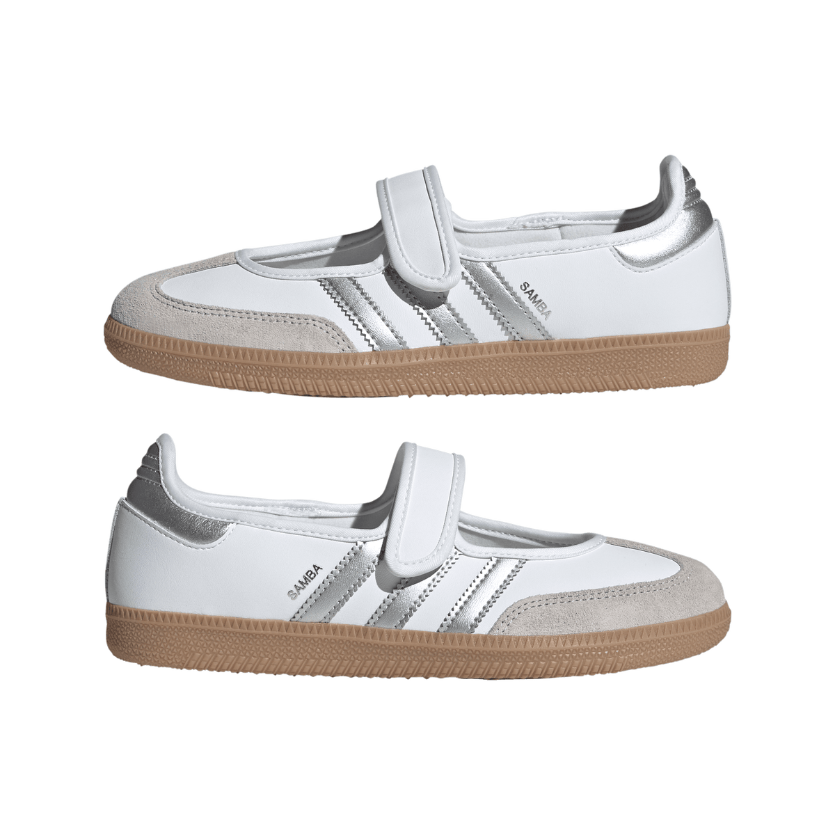 adidas Samba Jane White Silver Metallic (Women's) – KJ3785-37-1-3 – product view 2