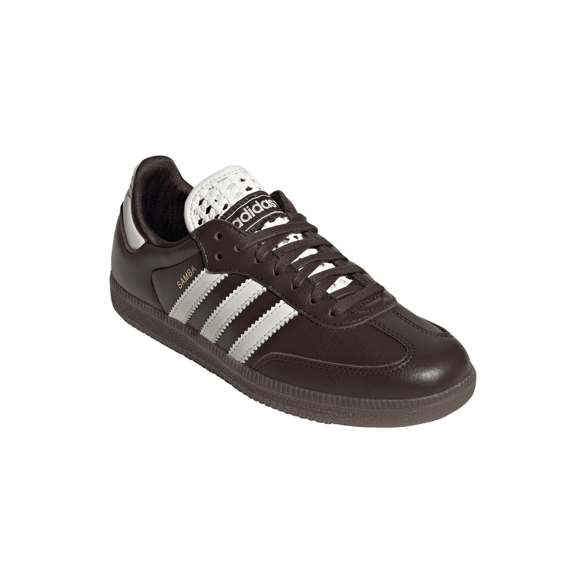 adidas Samba OG Basketweave Tongue Aurora Coffee Off White (Women's) – IH3982-36-2-3 – product view 4