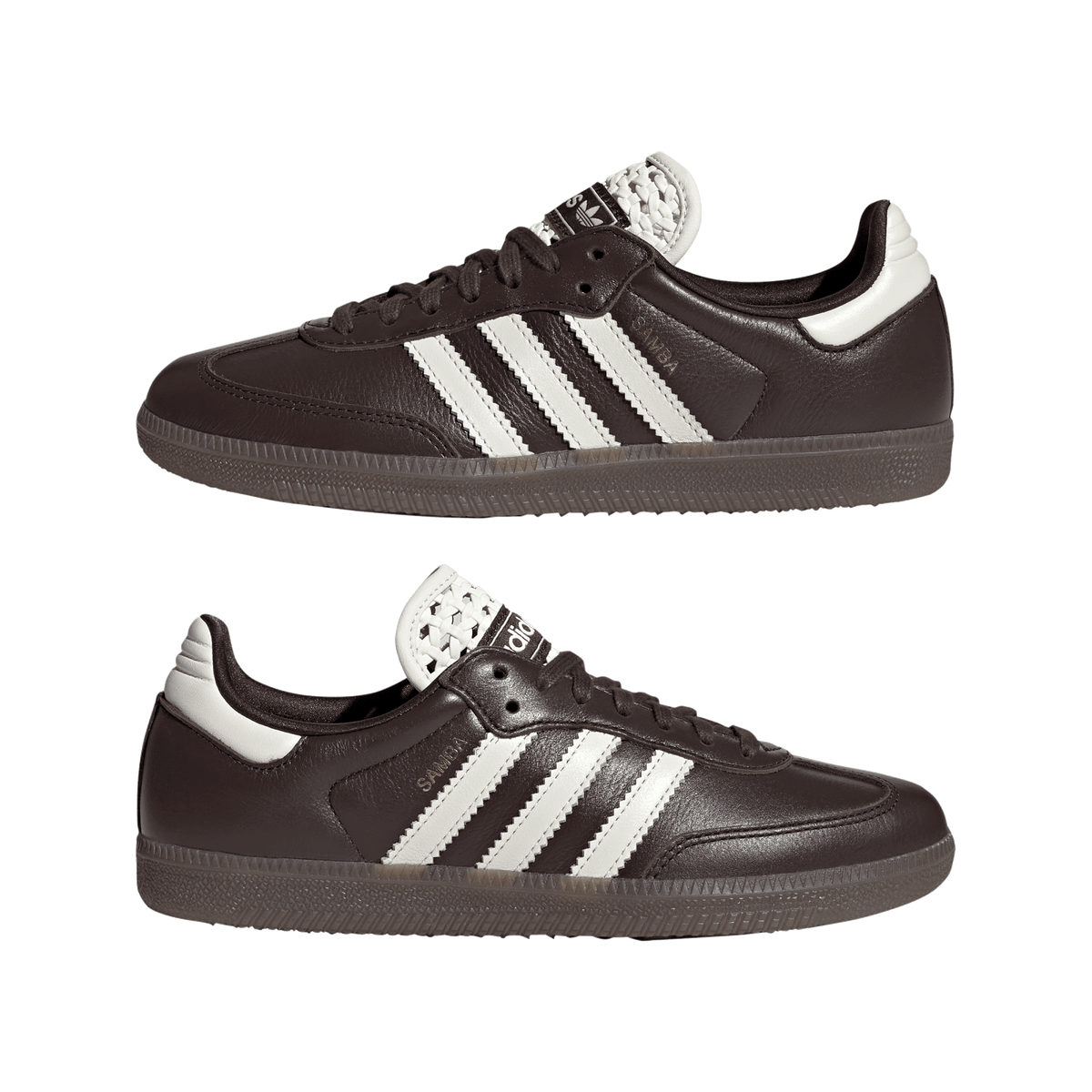 adidas Samba OG Basketweave Tongue Aurora Coffee Off White (Women's) – IH3982-36-2-3 – product view 2
