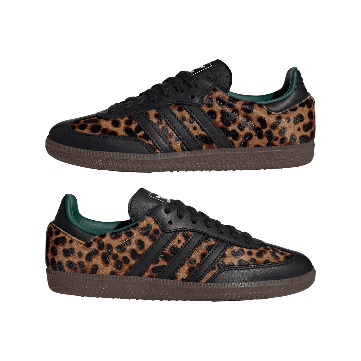 adidas Samba OG Black Green Leopard (Women's) – JI2735-36 – product view 2