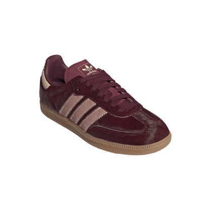 adidas Samba OG Maroon Sand Strata Pony (Women's) – JP5330-38 – product view 4