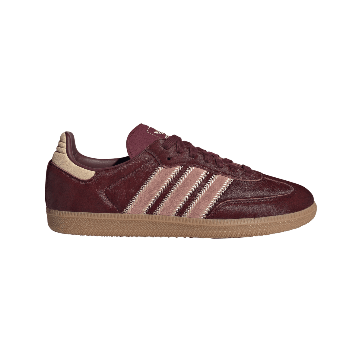 adidas Samba OG Maroon Sand Strata Pony (Women's) – JP5330-38 – product image