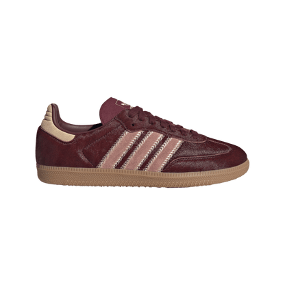 adidas Samba OG Maroon Sand Strata Pony (Women's) – JP5330-38 – product image