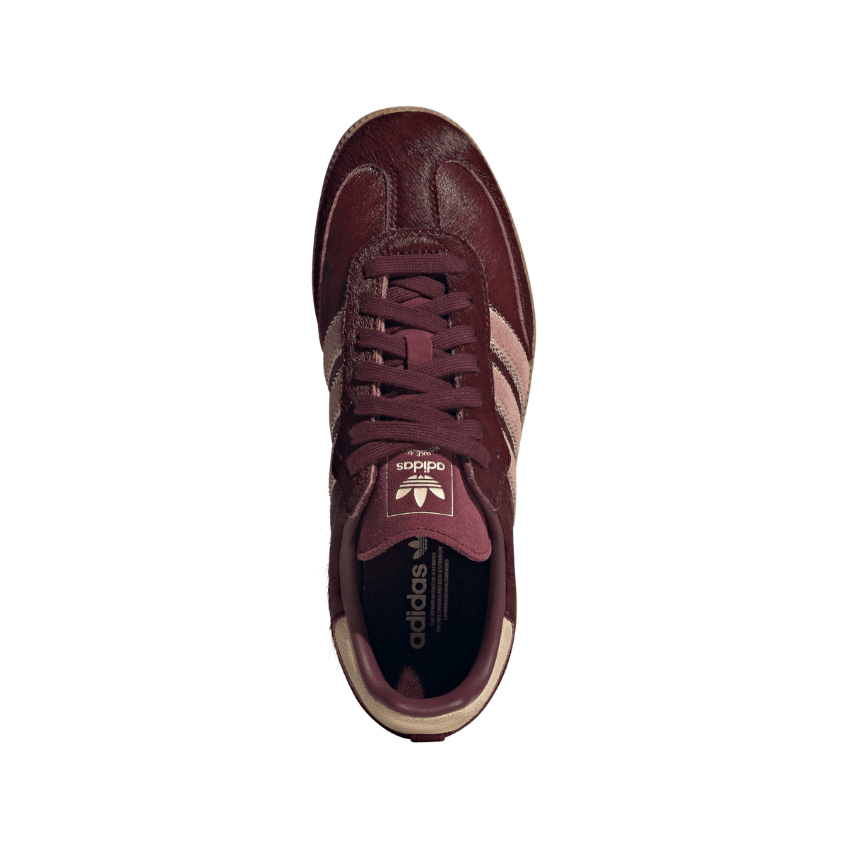 adidas Samba OG Maroon Sand Strata Pony (Women's) – JP5330-38 – product view 3
