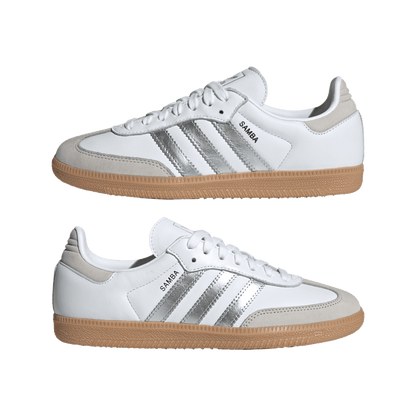 adidas Samba OG White Silver Metallic Grey (Women's) – JI2725-37-1-3 – product view 2