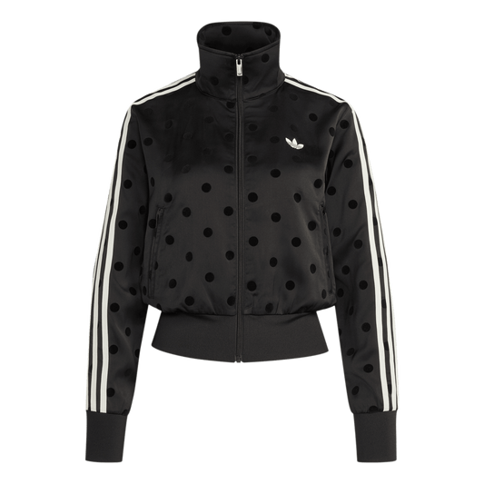 adidas Satin Polka Dots TT Track Jacket Black (Women's) – KV1166-XXS – product image