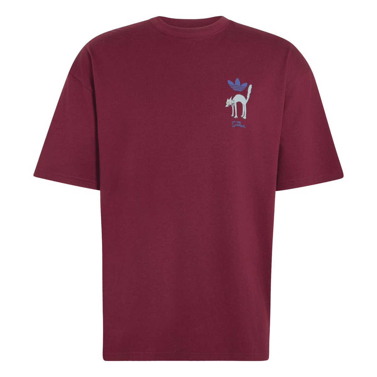 adidas Snowball Graphic Oversized T-shirt Maroon – LG5065-S – product image