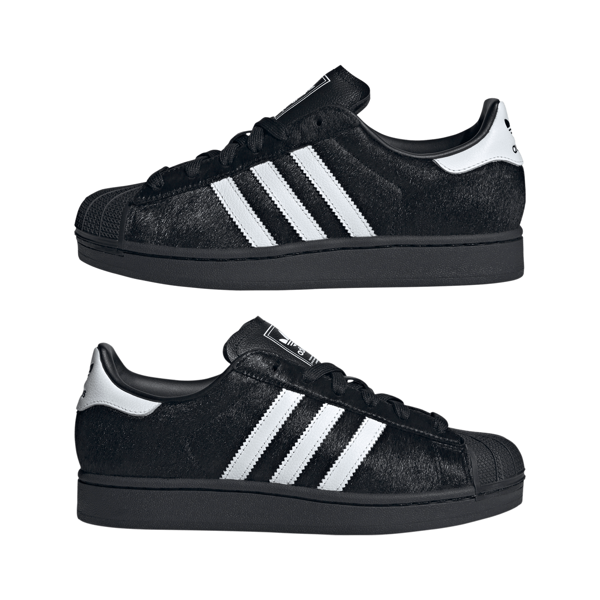 adidas Superstar II Black Ponyhair (Women's) – JH9475-37-1-3 – product view 2