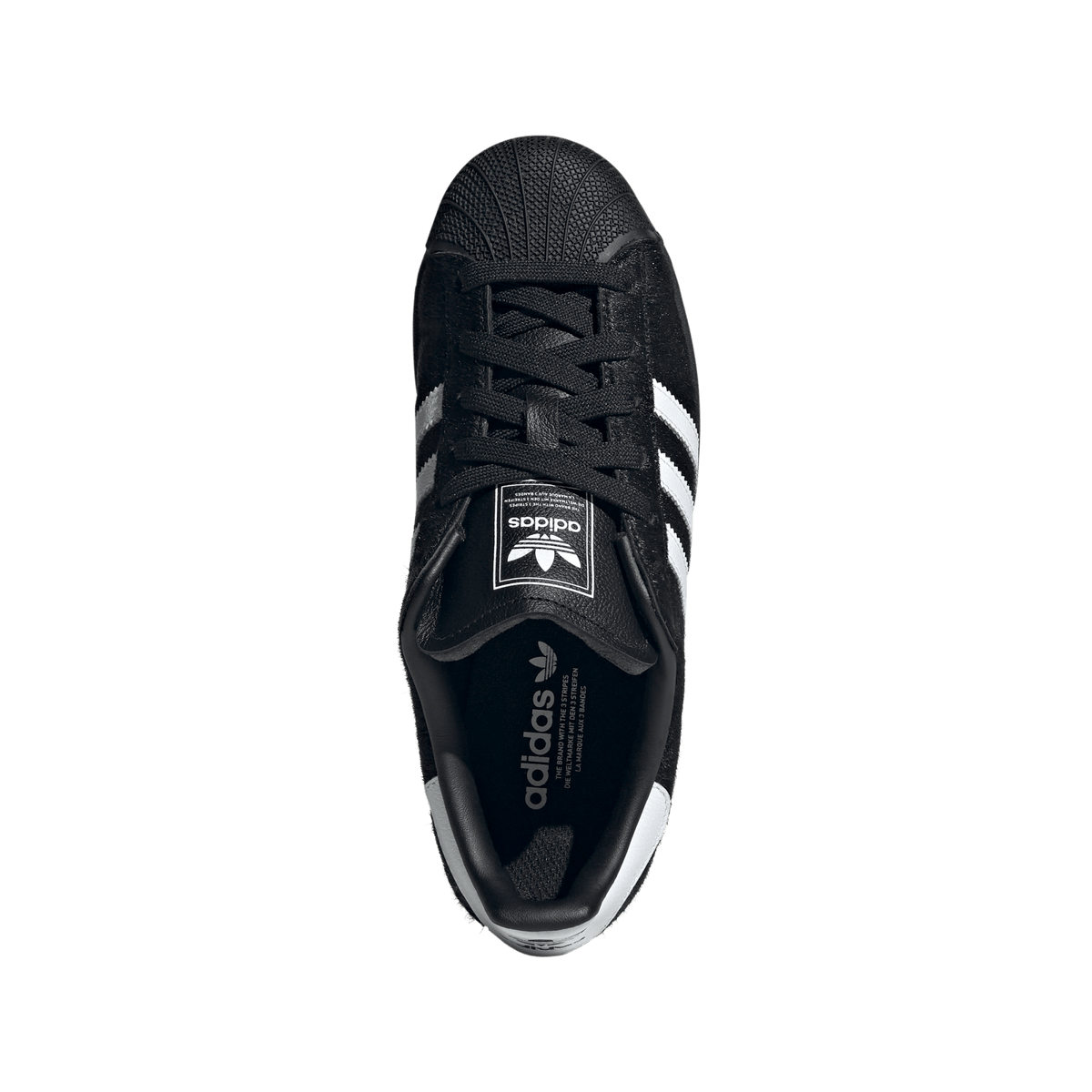 adidas Superstar II Black Ponyhair (Women's) – JH9475-37-1-3 – product view 3
