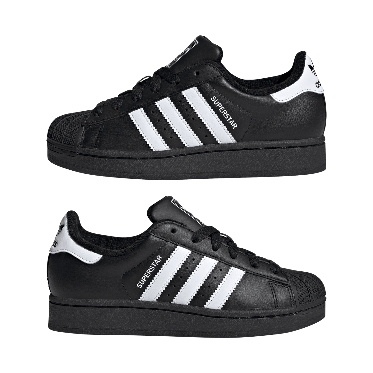 adidas Superstar II Black White (GS) – JH9977-36-2-3 – product view 2