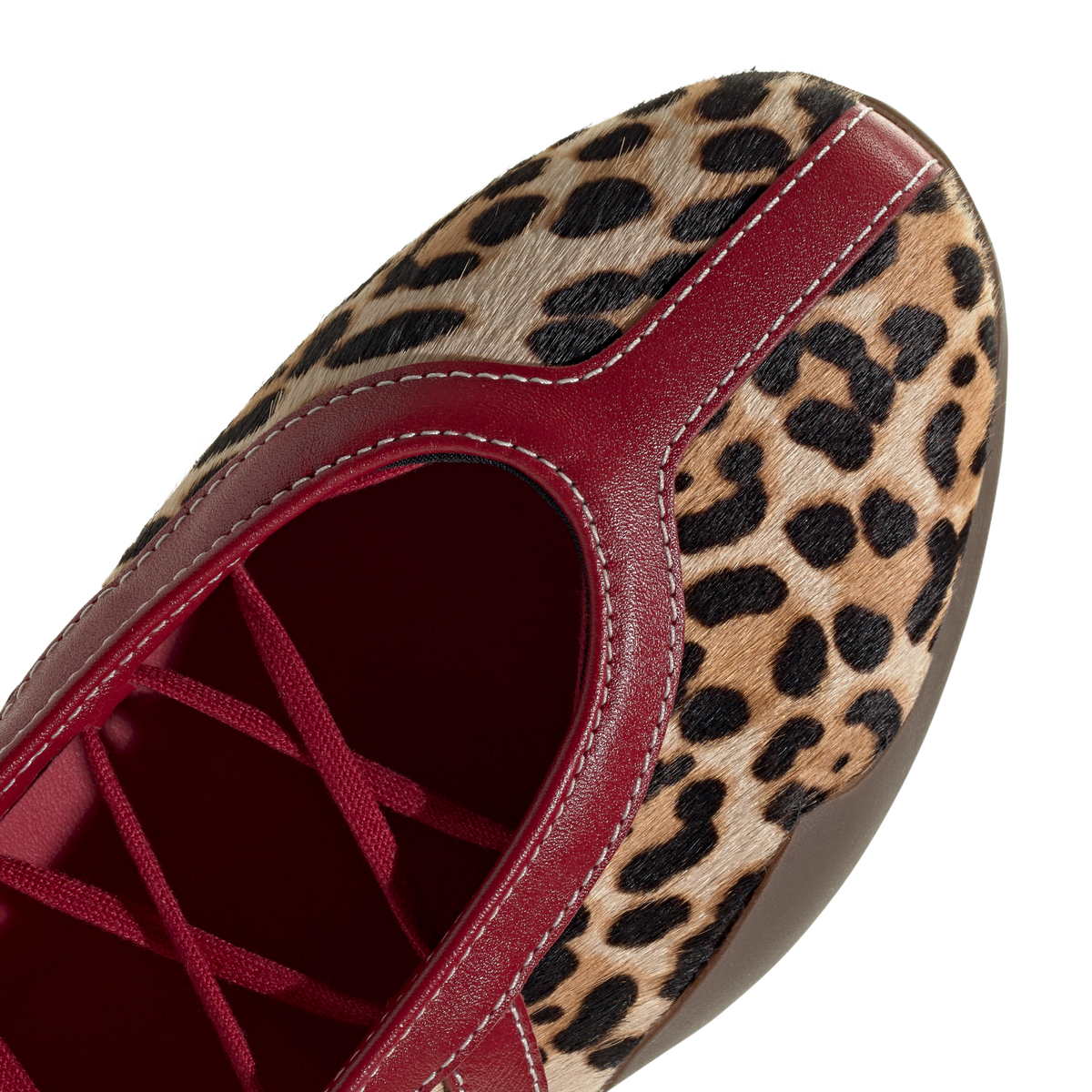 adidas Taekwondo Mei Ballet Leopard Print Team Victory Red (Women's) – KJ0647-37-1-3 – product view 5