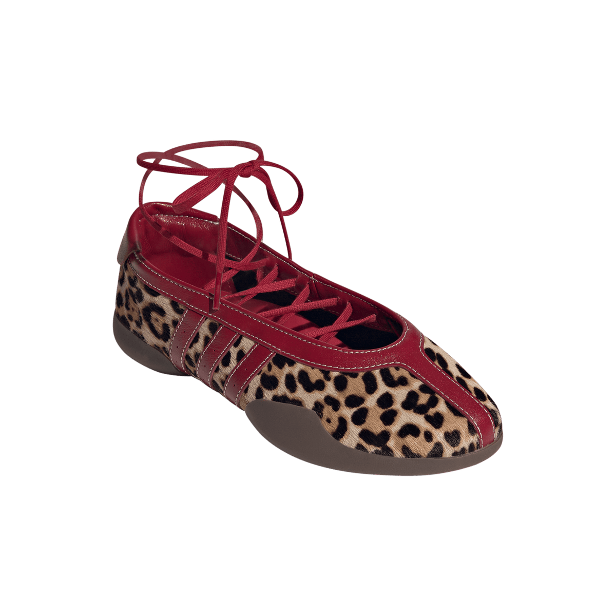 adidas Taekwondo Mei Ballet Leopard Print Team Victory Red (Women's) – KJ0647-37-1-3 – product view 3