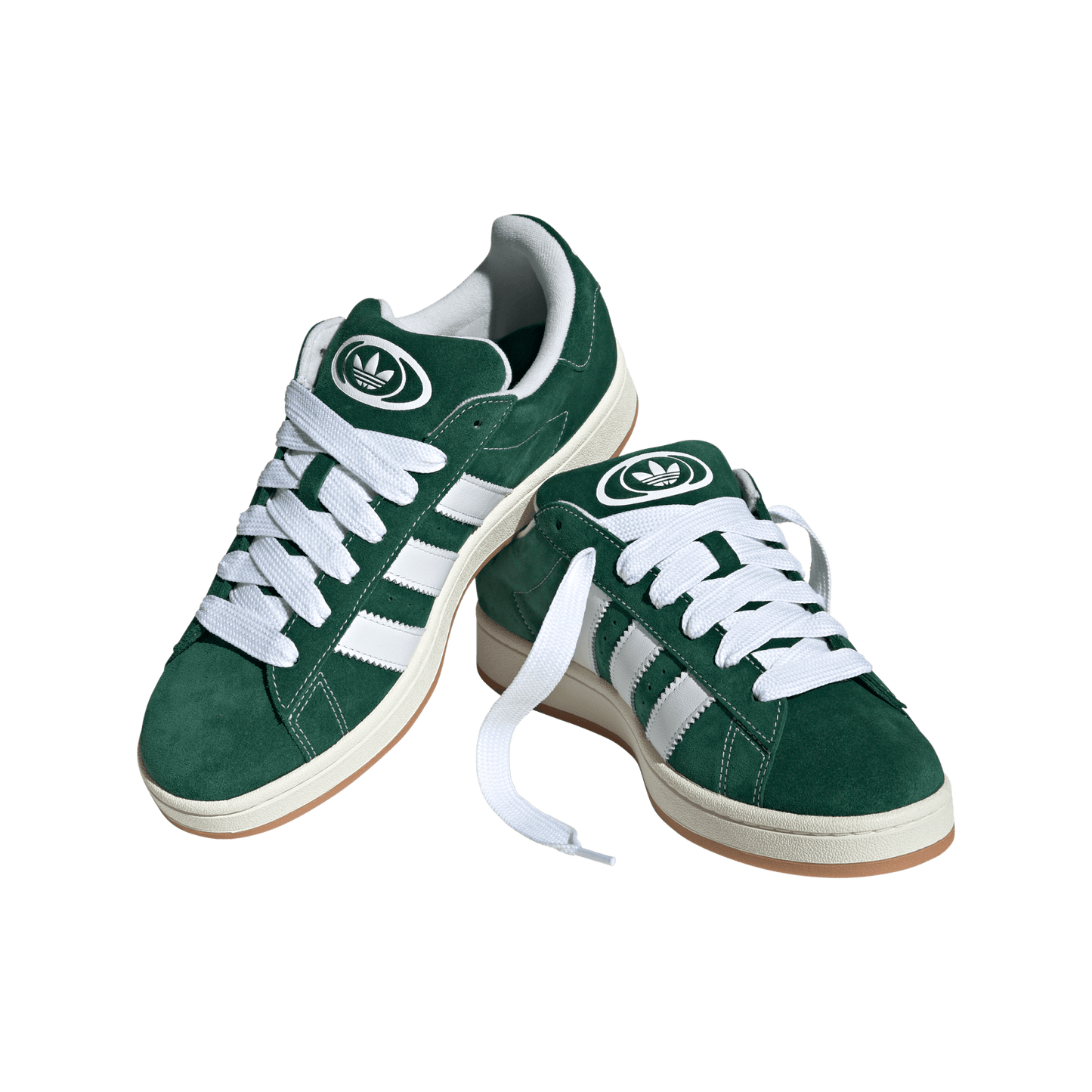 adidas Campus 00s Dark Green Cloud White H03472 heel view