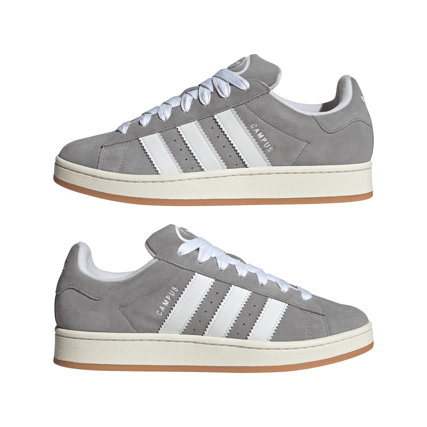 adidas Campus 00s Grey White HQ8707 side view