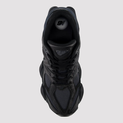 New Balance 9060 Triple Black Leather – Sneakers