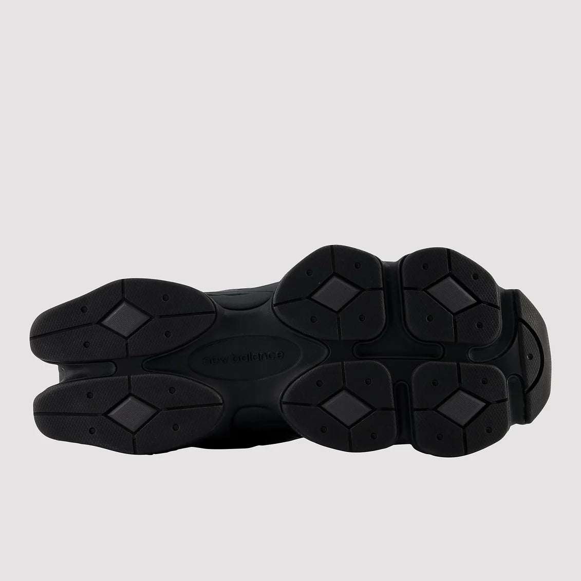 New Balance 9060 Triple Black Leather – Sneakers