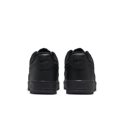 Nike Air Force 1 Low '07 Black CW2288-001 heel view