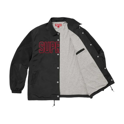 Supreme Spellout Coaches Jacket – Black